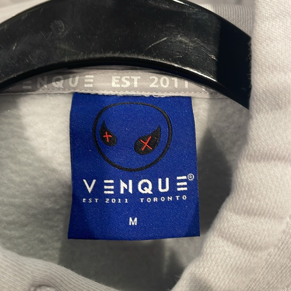 Venque Pullover Sweatshirt Light Gray Excellent C… - image 5